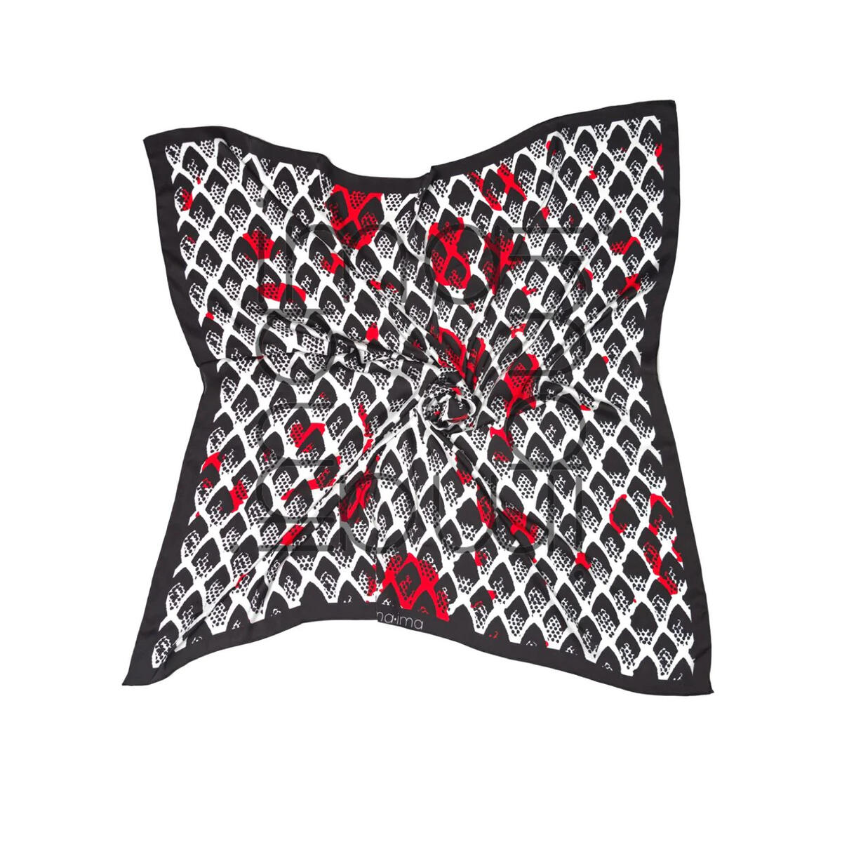 Fish Scale Scarf Flat